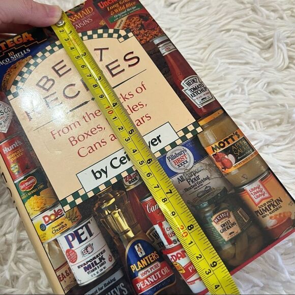 BEST RECIPES from the backs of boxes bottles cans and jars by Ceil Dyer 1989 GUC - Picture 2 of 15